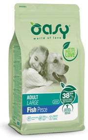 Oasy Lifestage Adult Large au poisson, croquettes pour chiens, 3 kg