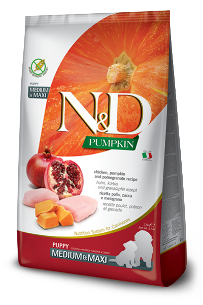Farmina N&D Pumpkin Pollo E Zucca Cani Cuccioli Taglia Media E Grande Sacco 12kg