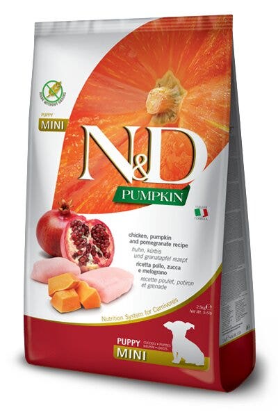 Farmina N&D Pumpkin Pollo E Zucca Cani Cuccioli Taglia Mini Sacco 7kg