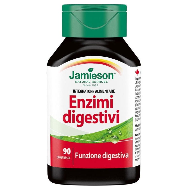Jamieson Enzymes digestives 90 comprimés