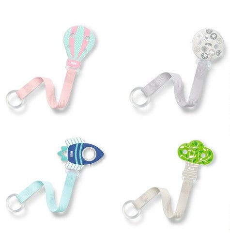 Nuk Clip Porta-Succhietto Forme Assortite 1 Pezzo