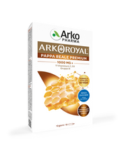 Arkopharma Arkoroyal Gelée Royale 1000 mg avec vitamines, sans sucre, 10 ampoules
