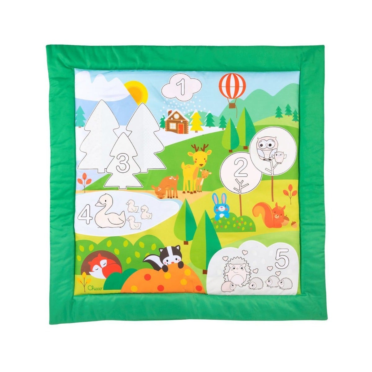Chicco Tapis de jeu couleurs et chiffres 2 ans et plus