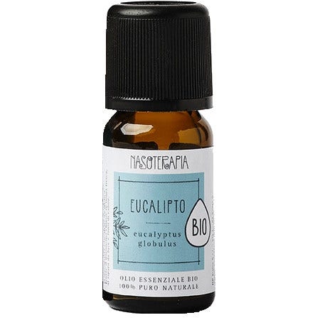 Huile essentielle bio de feuilles d'eucalyptus pour nasothérapie 10 ml