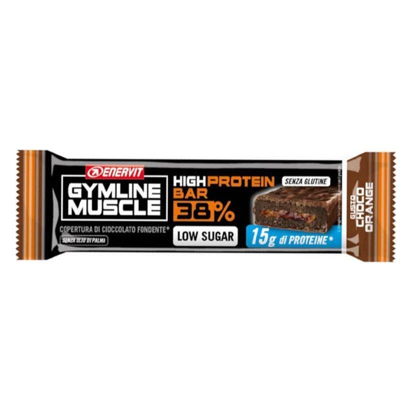 Enervit Gymline Barre haute teneur en protéines 38 % Choco Orange 40 g