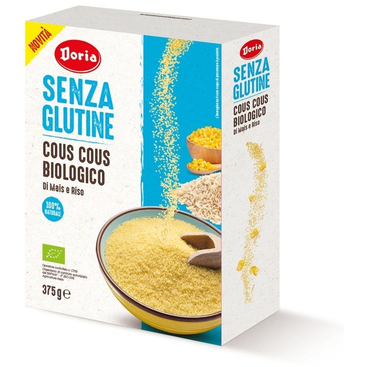 Doria Couscous bio maïs/riz sans gluten 375 g