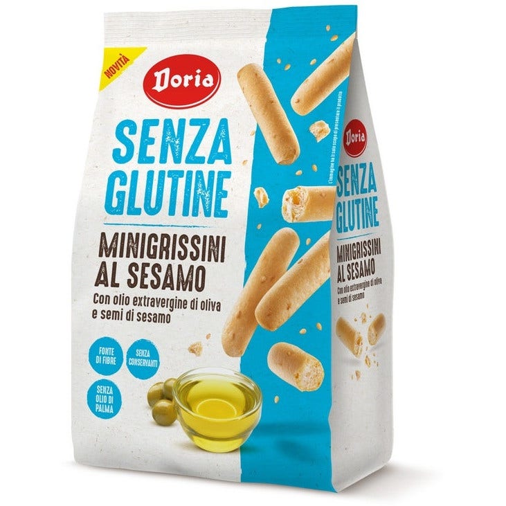 Doria Mini-grissini au sésame sans gluten 150 g