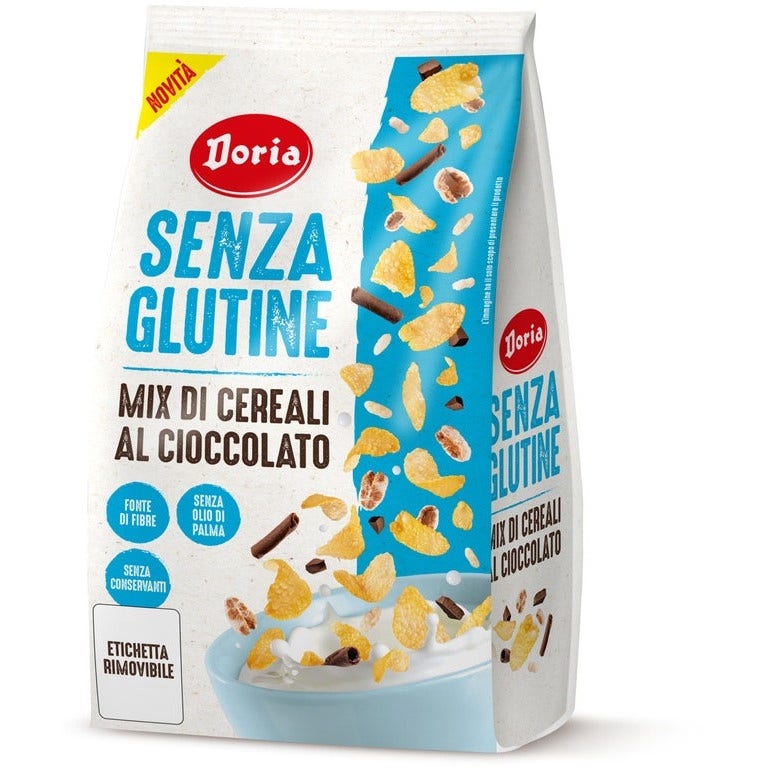 Doria Mélange de céréales au chocolat sans gluten 300 g