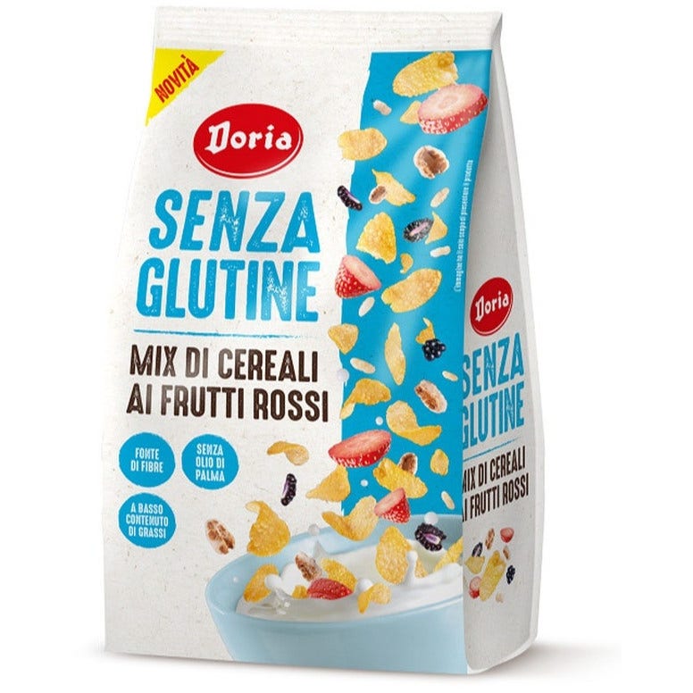 Doria Mélange de céréales aux fruits rouges sans gluten 275 g