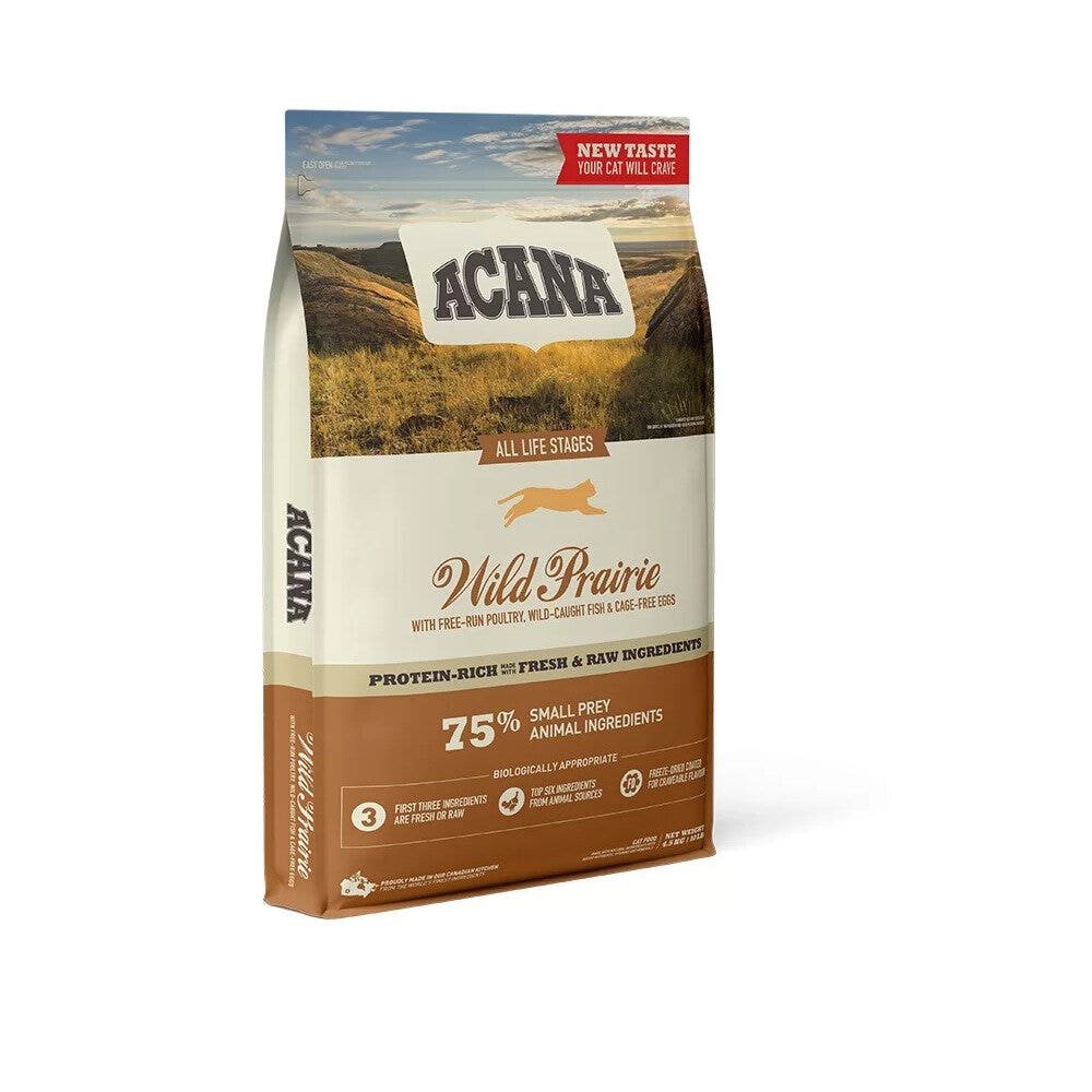 Acana Wild Prairie Aliment complet pour chats, sac de 4,5 kg
