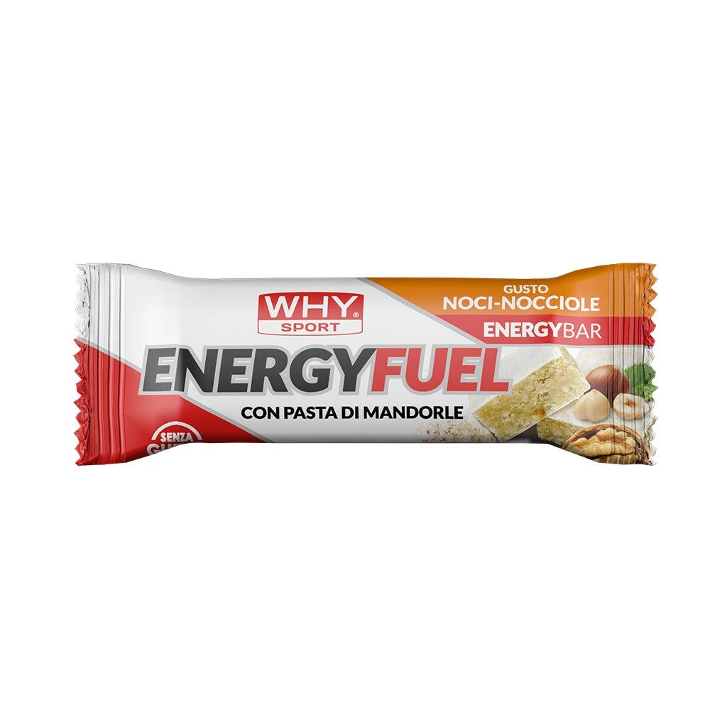 Why Sport Energy Fuel Barre au goût de noix et noisettes 30 g