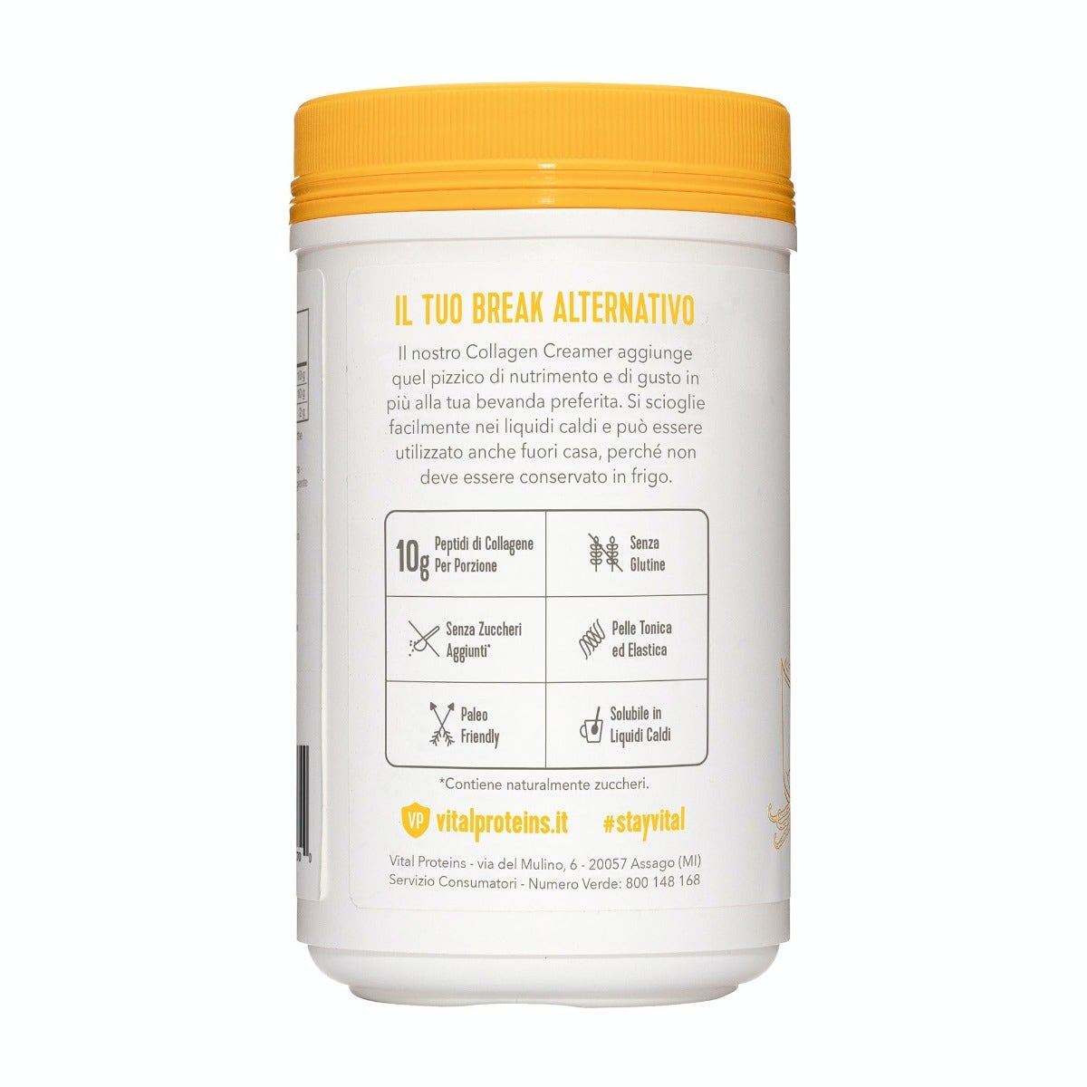 Vital Proteins Crème au collagène Vanille 305 g