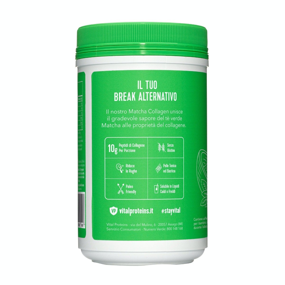 Vital Proteins Collagène au Matcha 341 g