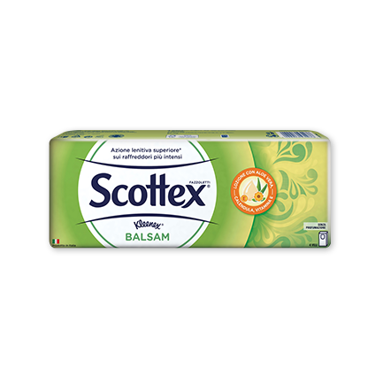 Mouchoirs Scottex Balsam 10 pièces