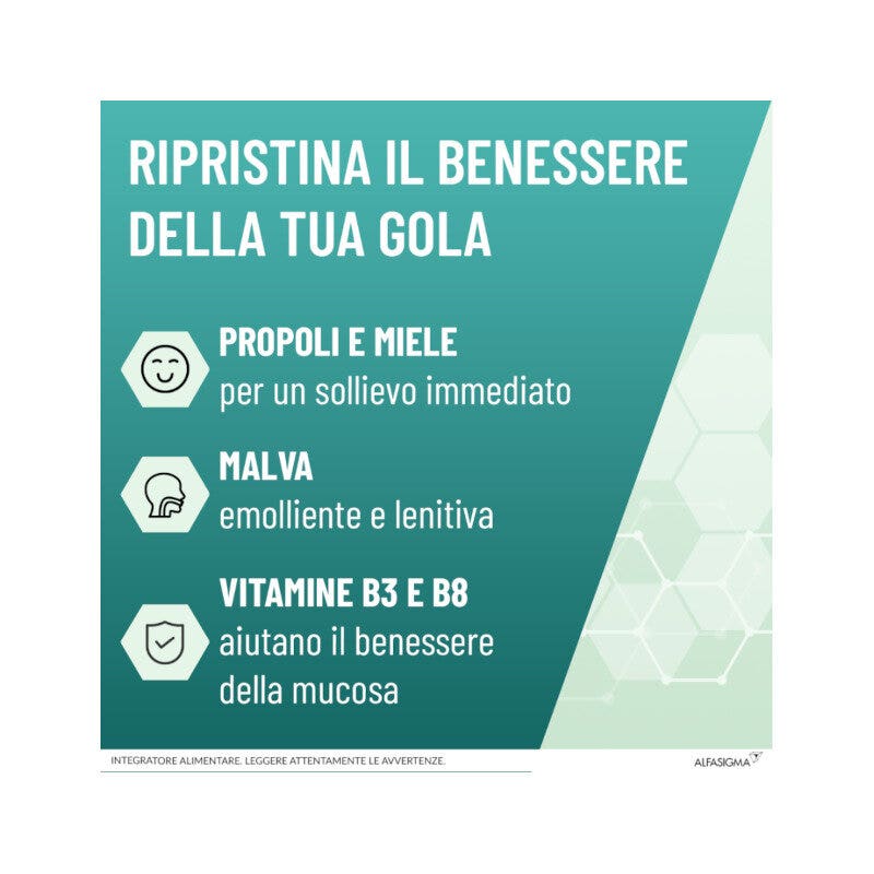 Neoborocillina Propolmiele + Miele/Eucalipto 16 Pastiglie