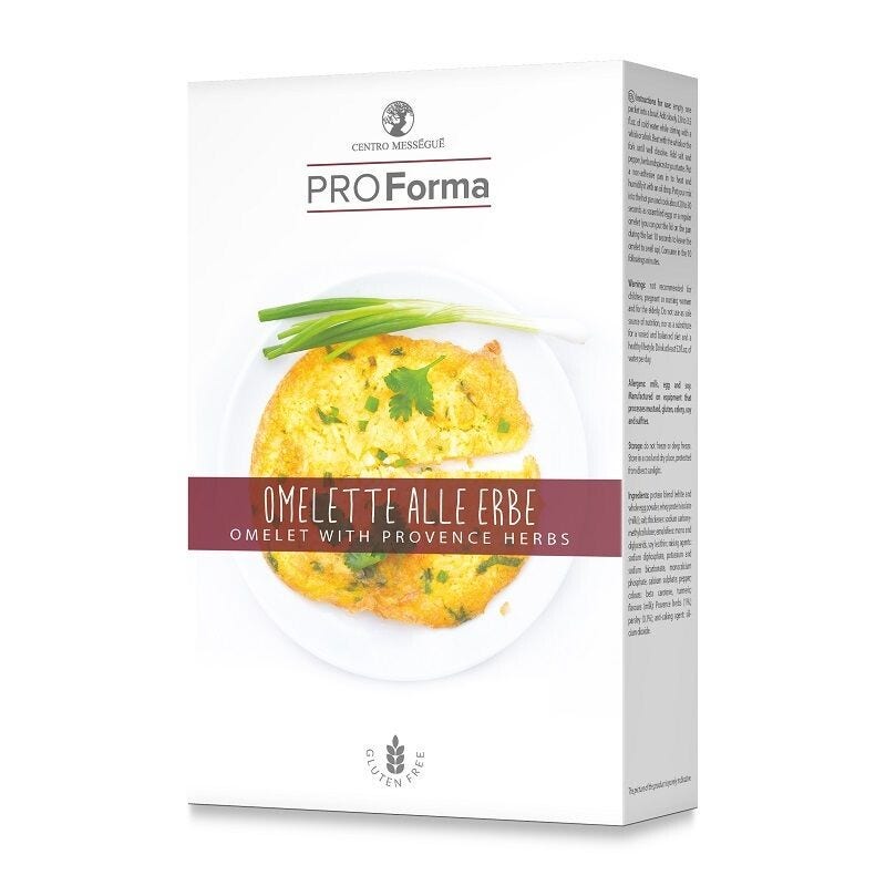 Centro Messegue Dieta ProForma Omelette aux herbes 3 sachets