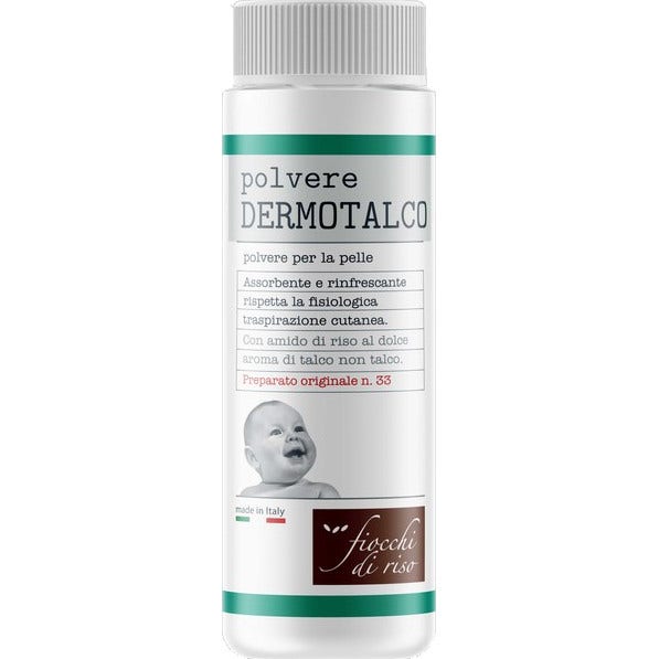 Fiocchi Di Riso Poudre Dermotalco 75 g Rafraîchissante et Absorbante