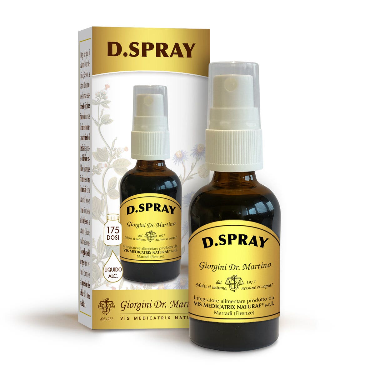 Dr Giorgini D.Spray Liquide Alcoolique 30 ml
