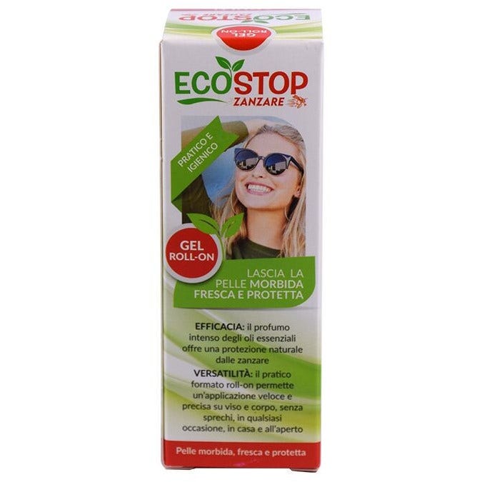Ecostop Gel Roll-On Anti-Moustiques Adultes 50 ml
