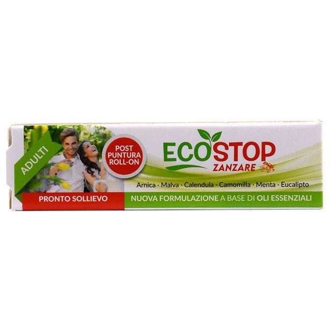 Ecostop Roll-on anti-moustiques naturel après piqûre pour adultes 20 ml
