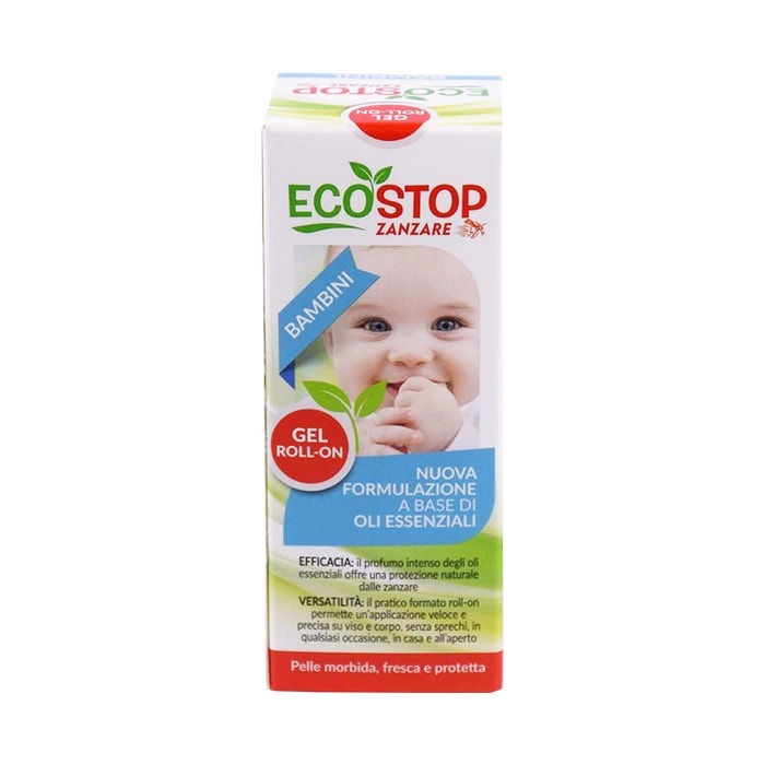 EcoStop Anti-moustiques Gel Roll-On aux huiles essentielles pour enfants à partir de 3 ans 50 ml