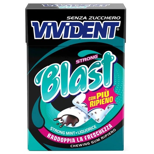 Vivident Blast Liquorice Chewing Gum 30g