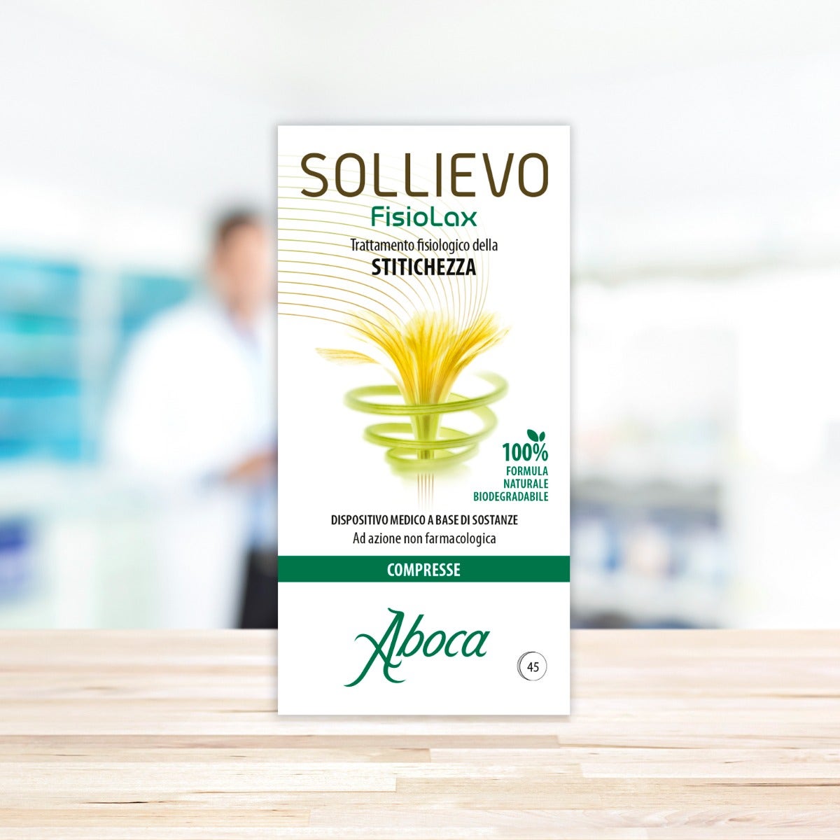 Aboca Sollievo Fisiolax Bien-être intestinal 45 comprimés
