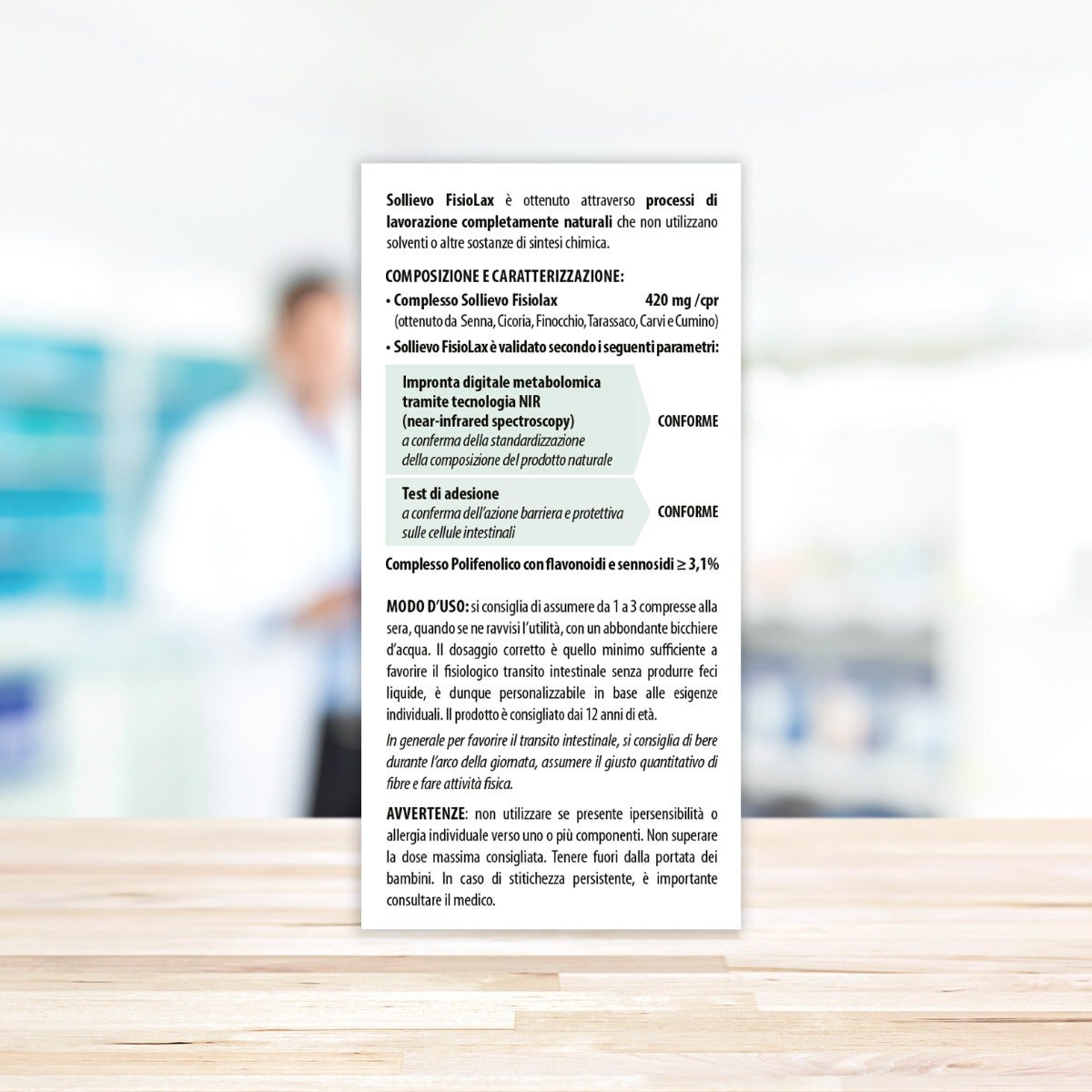 Aboca Sollievo Fisiolax Bien-être intestinal 45 comprimés