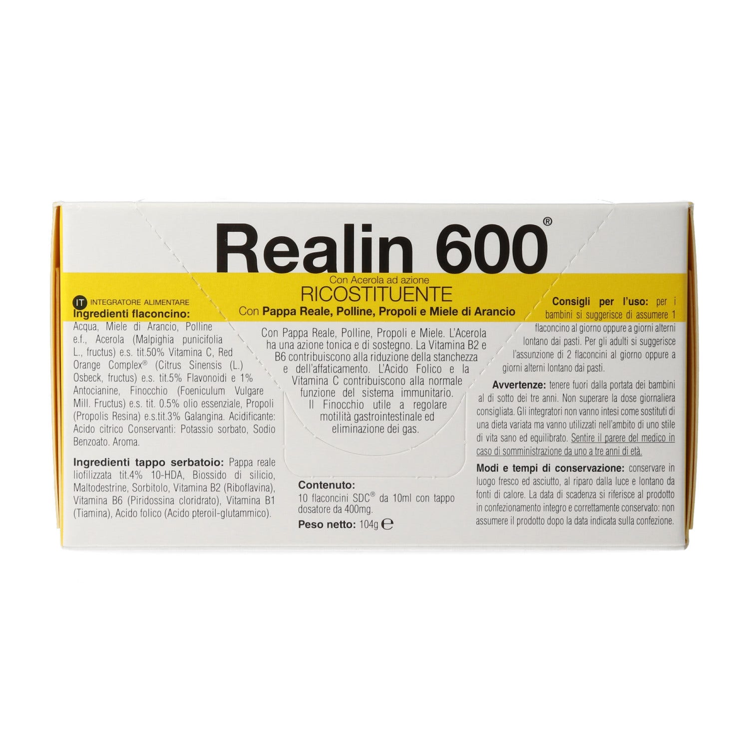 Realin 600, 6 flacons
