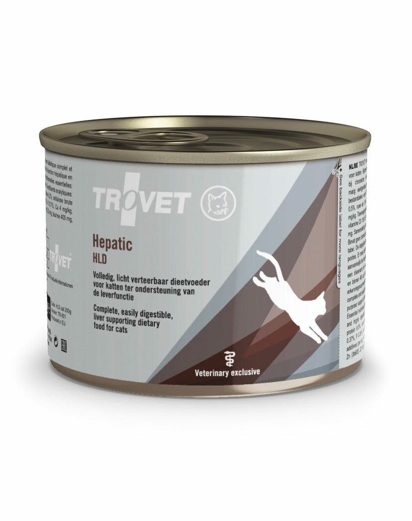 Trovet Hepatic HLD pour chats 200 g