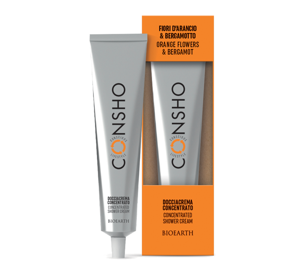 Bioearth Consho Crème de bain Fleurs d'oranger et bergamote 100 ml