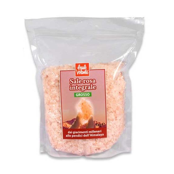 Baule Volante Sel rose de l'Himalaya gros grains 1 kg