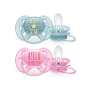 Philips Avent N° 1 Sucette Ultra Soft pour bébés 6-18 mois