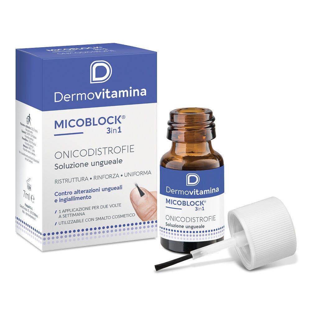 Dermovitamina Micoblock 3 en 1 pour les onychodystrophies 7 ml
