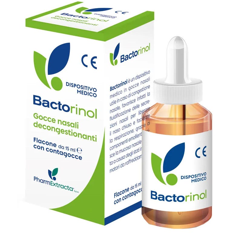 Bactorinol Gouttes nasales décongestionnantes 15 ml - Soulagement rapide