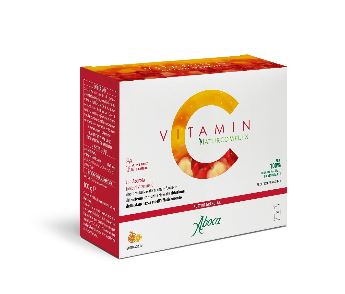 Aboca Vitamine C Naturalcomplex 20 sachets