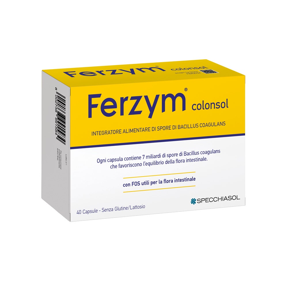 Ferzym Colonsol 40 gélules