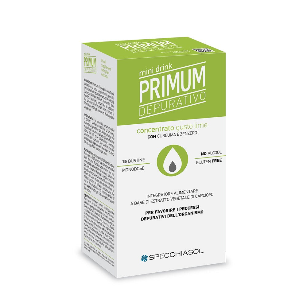 Primum Depurativo Gusto Lime Minidrink 15 Bustine