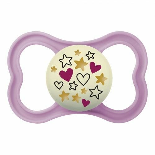 Mam Supreme Night Sucette en silicone pour fille 1 pièce 16 mois+