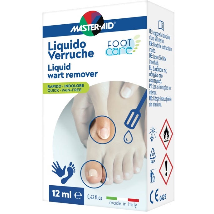 Master Aid Footcare Gel contre les verrues 12 ml