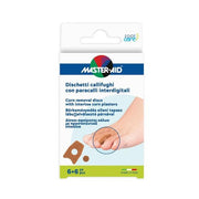 Master Aid Disques anti-callosités 6 pièces + Protège-doigts 6 pièces