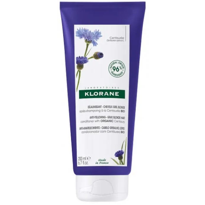 Klorane Après-shampooing à la Centaurée Bio Anti-Jaunissement 200 ml