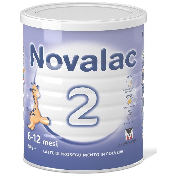 Novalac 2 Lait en poudre 6-12 mois 800 g
