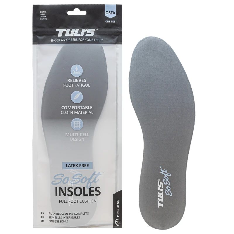 Semelles Tulis So Soft taille unique doublées 1 paire