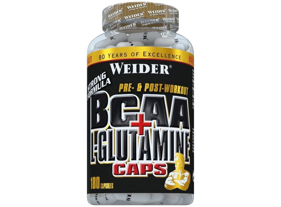 Weider BCAA + L-Glutamine 180 gélules