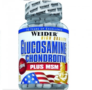 Weider Glucosamine Chondroïtine Plus MSM 120 gélules