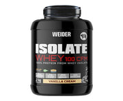 Weider Isolate Whey 100cfm Saveur Crème Vanillée 2 kg