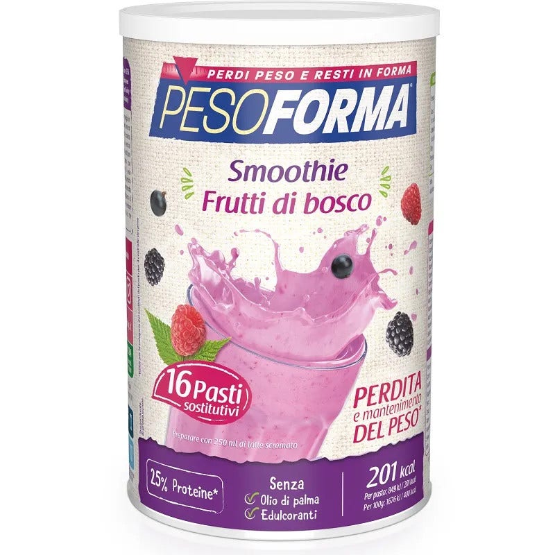 Pesoforma Smoothie aux fruits rouges 436 g