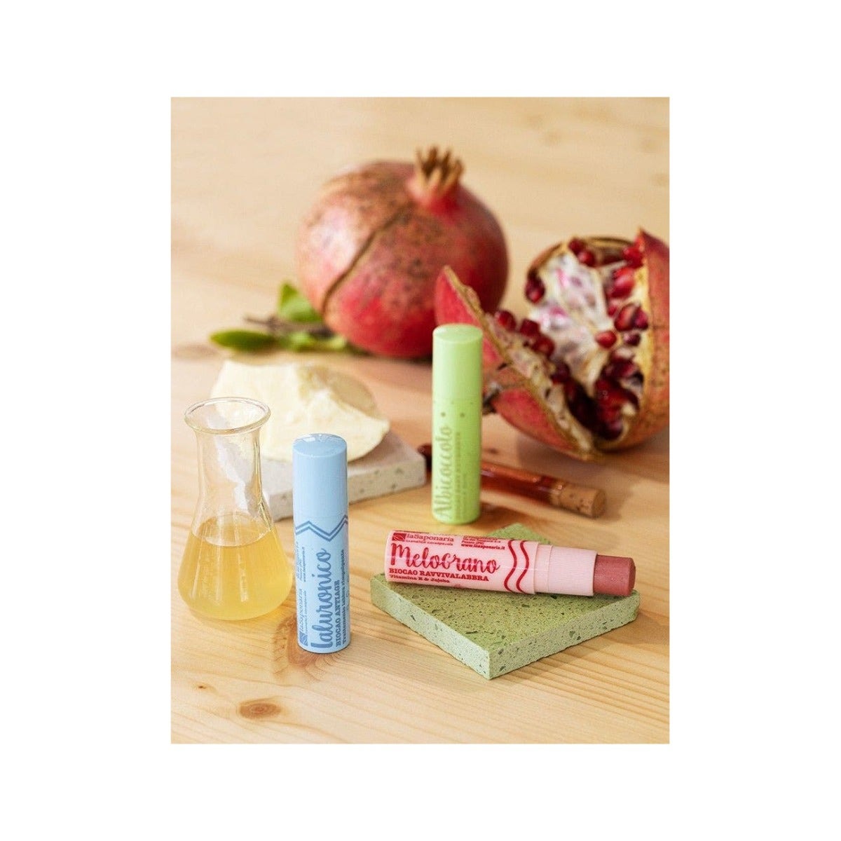 La Saponaria Biocao Baume à lèvres à l'acide hyaluronique 5,7 ml