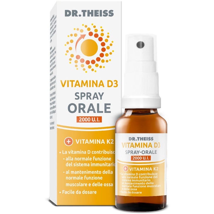 Dr Theiss Vitamine D3 Spray Oral 20 ml